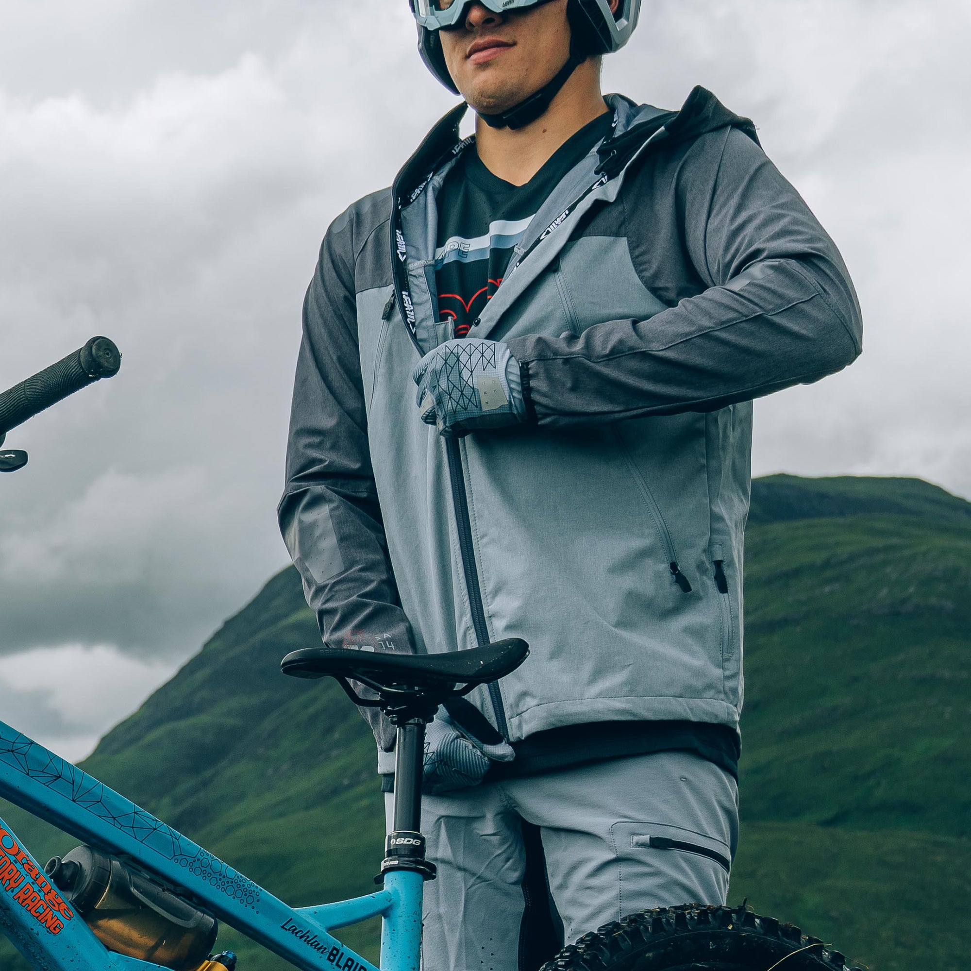 Manteau MTB HydraDri 4.0 - Titane