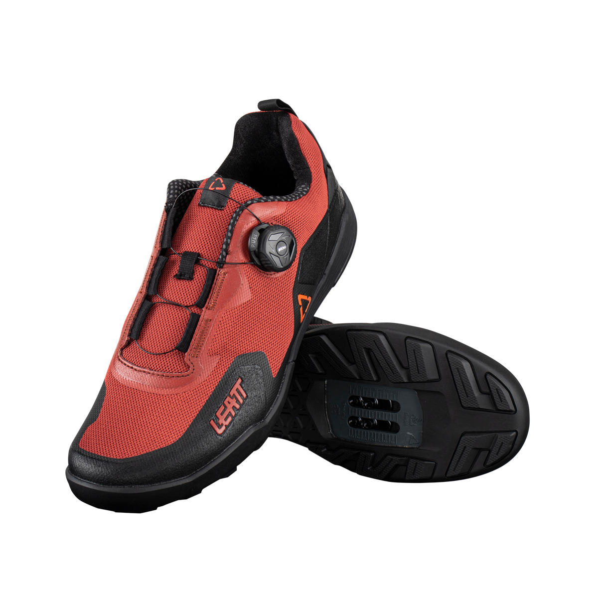 ウェア Leatt 5.0 MTB CLIP (SPD) MTB Shoe 26cm Leatt Protection Shoe Mtb 5.0 Clip Black 38.5 / 6Us / 24Cm