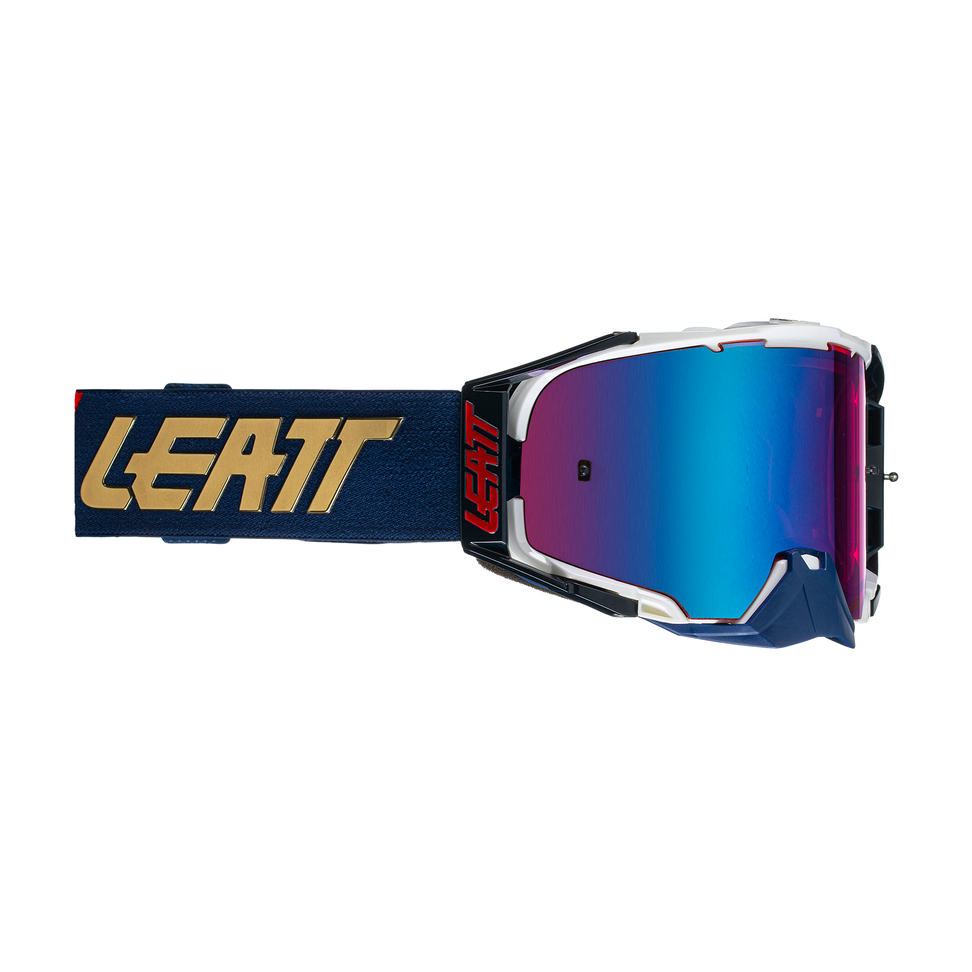 LEATT Velocity 6.5 ゴーグル ロイヤル Leatt Protection Goggle Velocity 6.5 Royal With Iriz Blue Us
